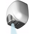 Suszarka do rąk z białą obudową z tworzywa ABS, o mocy 550 W